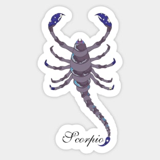 Starlight Scorpio Sticker